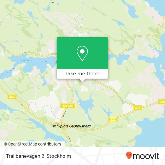 Trallbanevägen 2 map