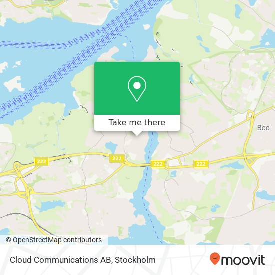 Cloud Communications AB map