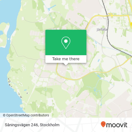 Såningsvägen 246 map