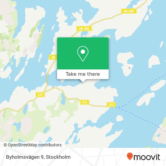 Byholmsvägen 9 map