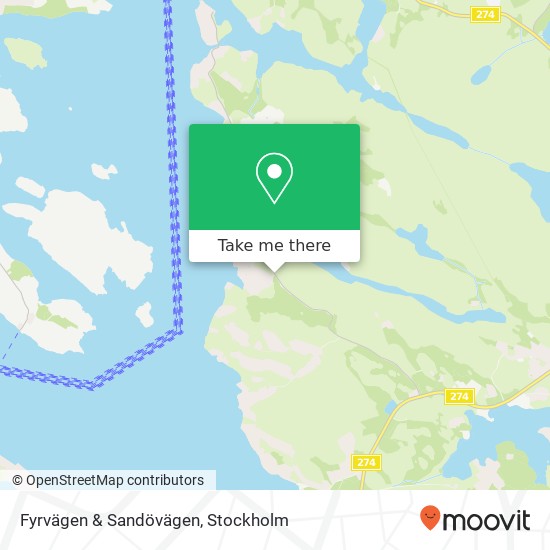 Fyrvägen & Sandövägen map