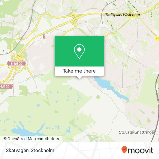 Skatvägen map