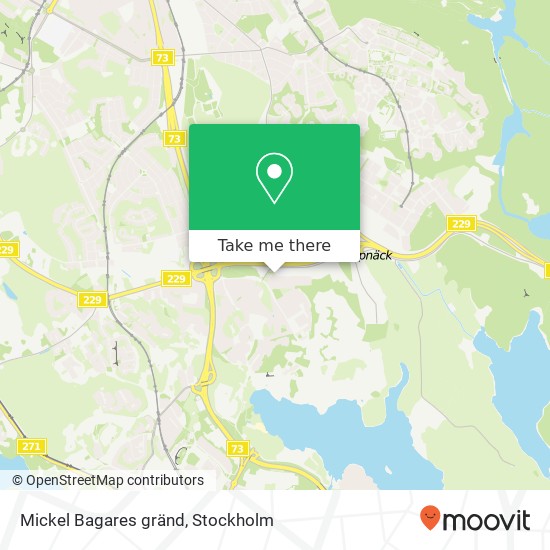 Mickel Bagares gränd map