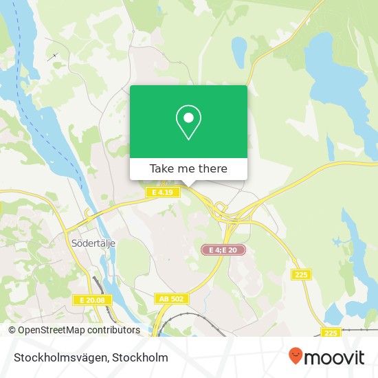 Stockholmsvägen map