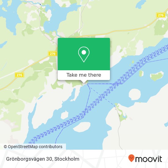 Grönborgsvägen 30 map