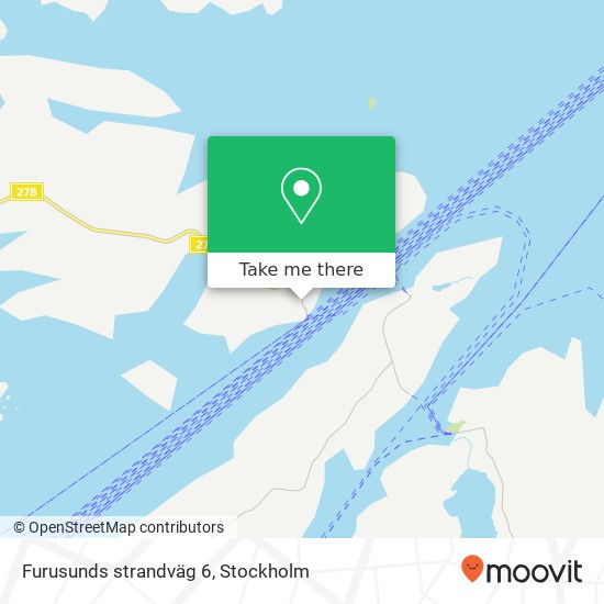 Furusunds strandväg 6 map