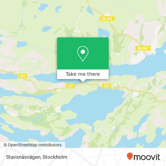 Stavsnäsvägen map