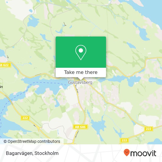 Bagarvägen map