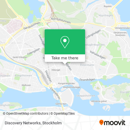 Discovery Networks map