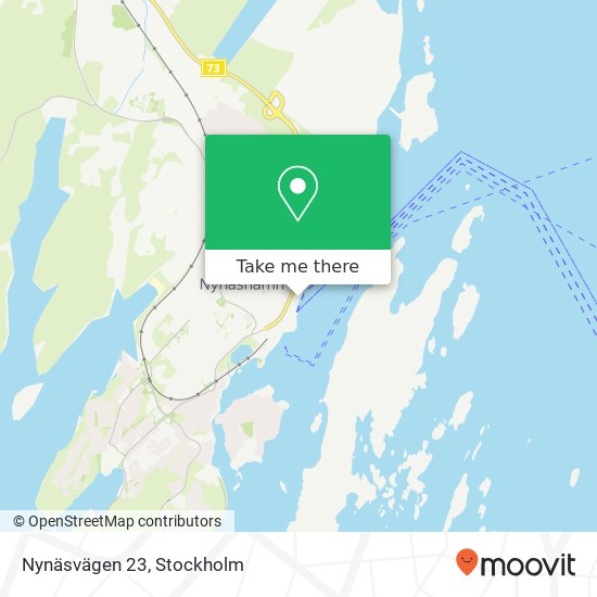 Nynäsvägen 23 map