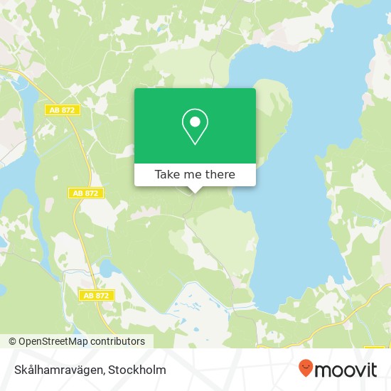 Skålhamravägen map