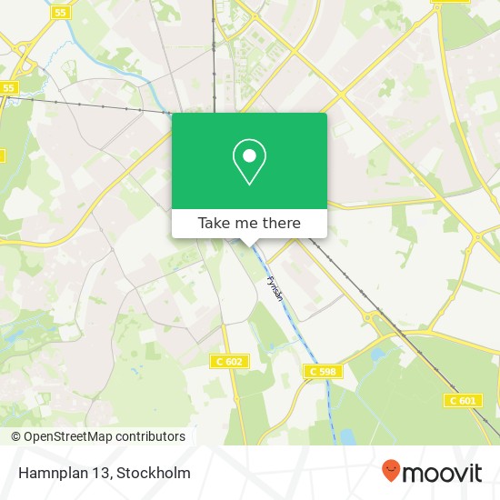 Hamnplan 13 map