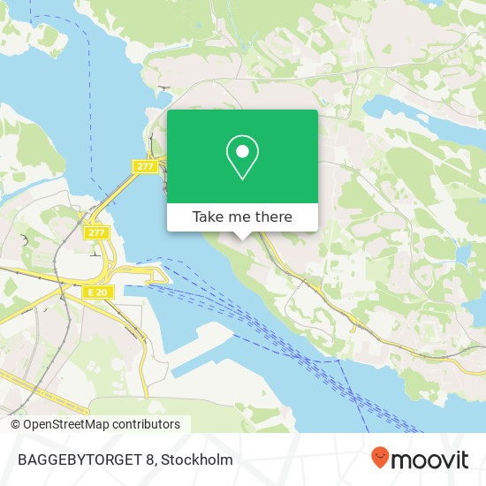 BAGGEBYTORGET 8 map