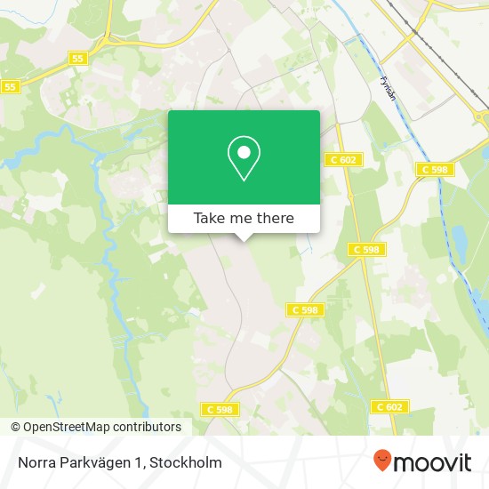 Norra Parkvägen 1 map