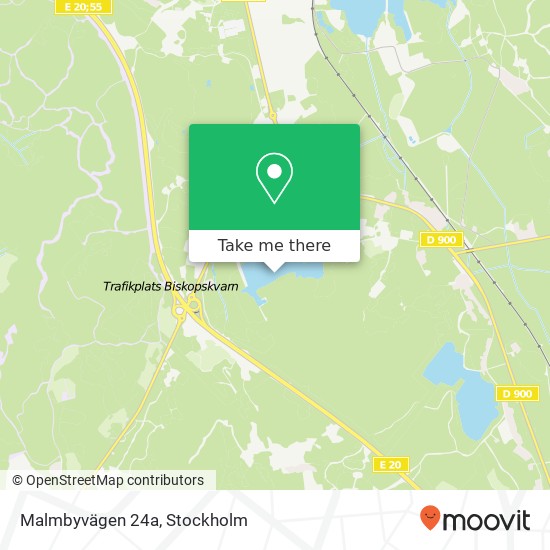 Malmbyvägen 24a map