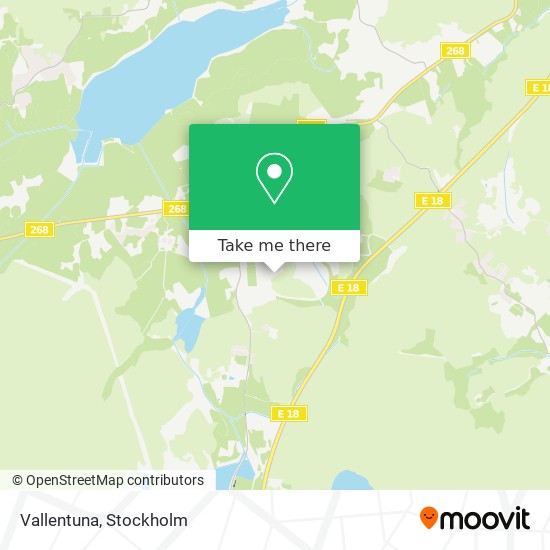 Vallentuna map