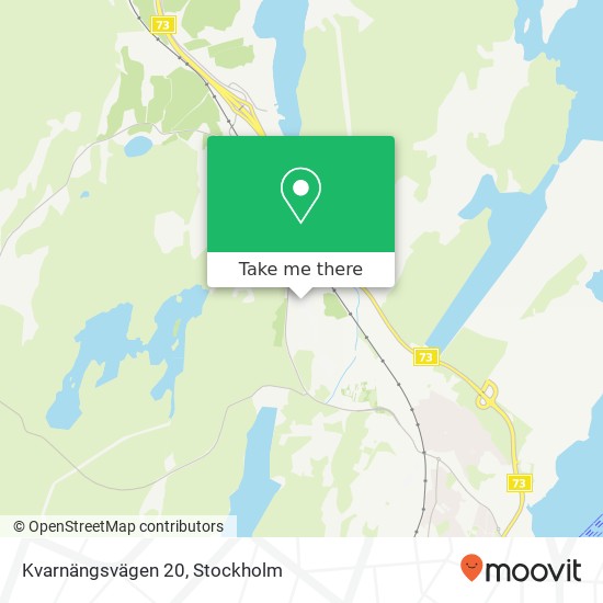 Kvarnängsvägen 20 map