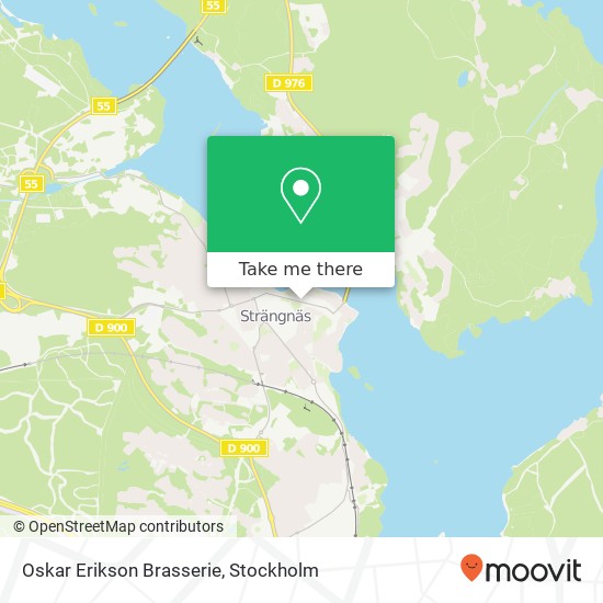 Oskar Erikson Brasserie map