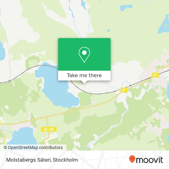 Molstabergs Säteri map