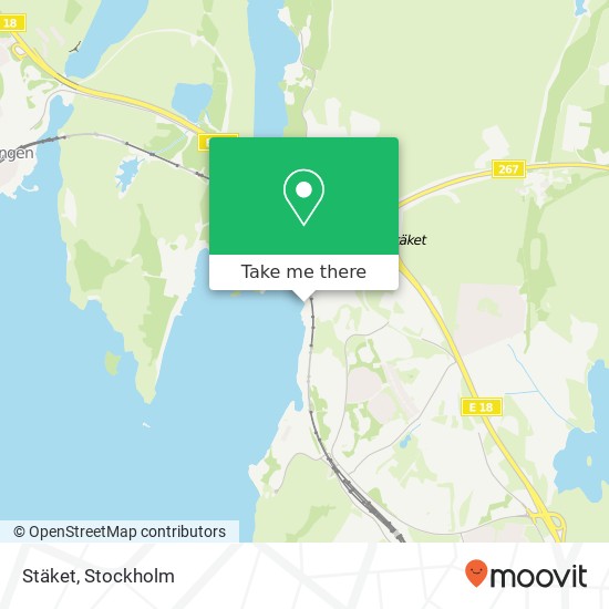 Stäket map