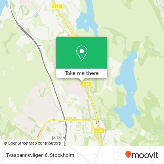 Tvåspannsvägen 6 map