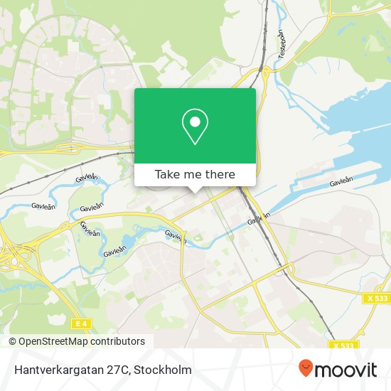 Hantverkargatan 27C map