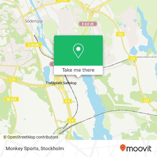 Monkey Sports map