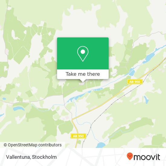 Vallentuna map