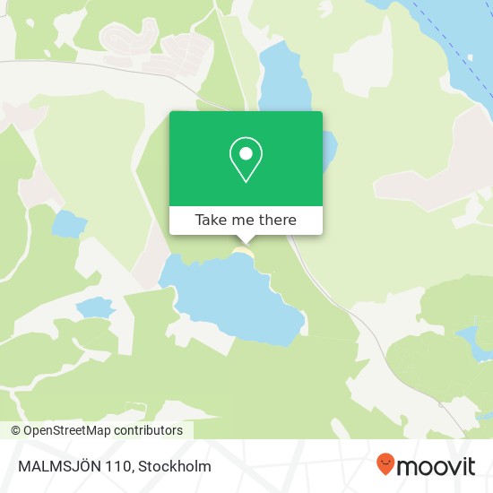 MALMSJÖN 110 map