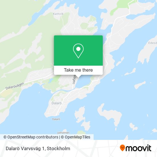 Dalarö Varvsväg 1 map