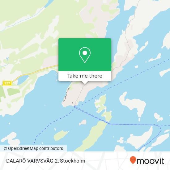 DALARÖ VARVSVÄG 2 map