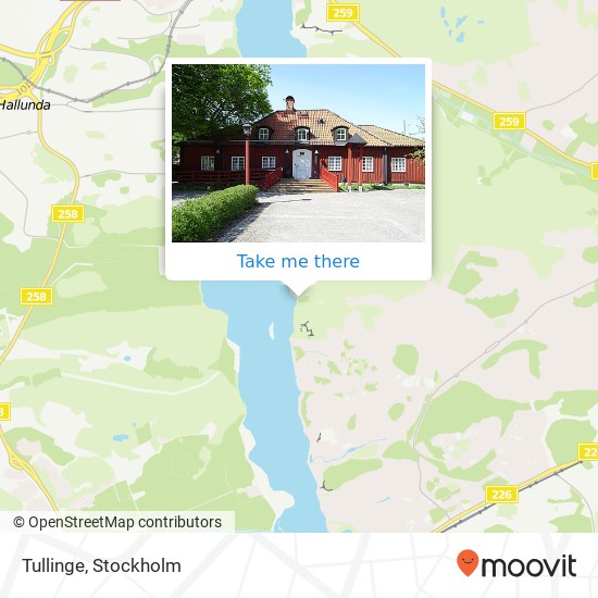 Tullinge map