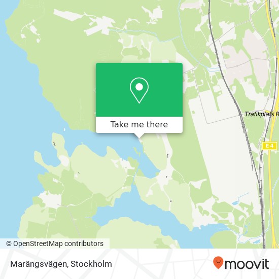 Marängsvägen map