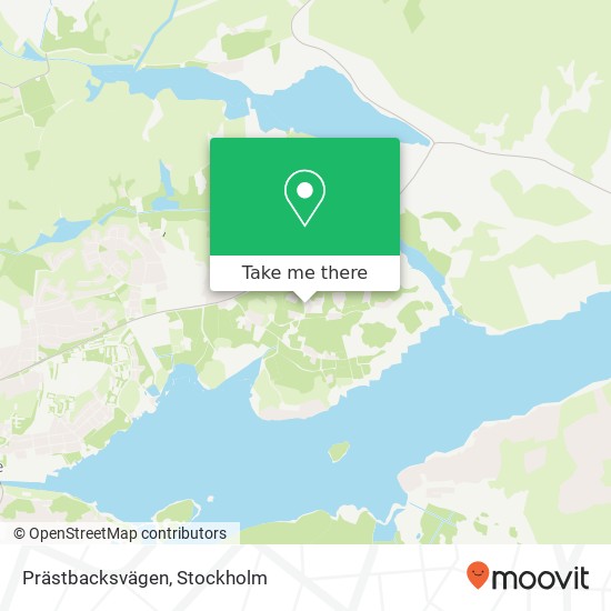 Prästbacksvägen map