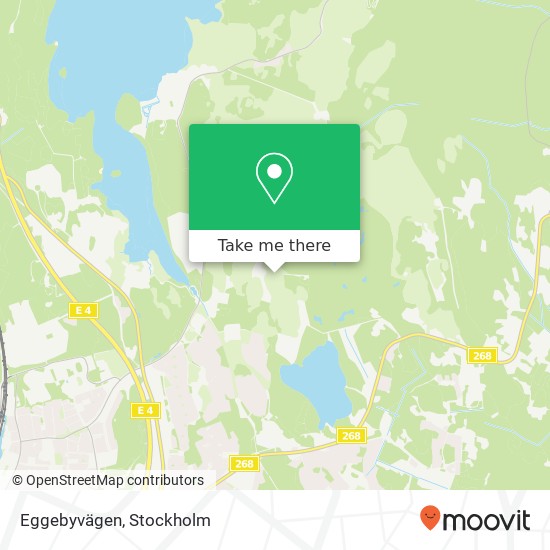 Eggebyvägen map