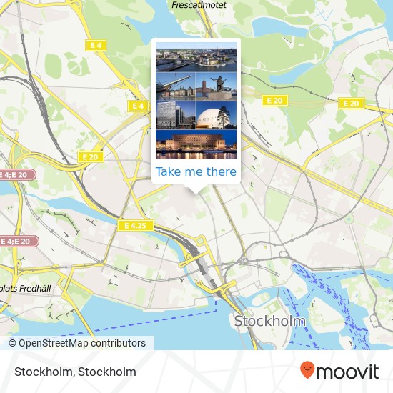 Stockholm map