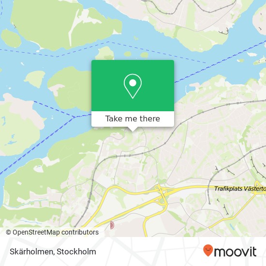 Skärholmen map