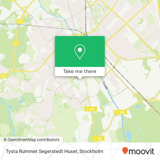 Tysta Rummet Segerstedt Huset map