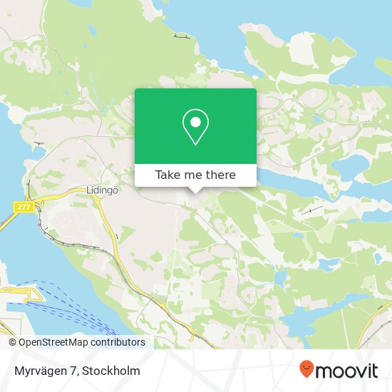 Myrvägen 7 map