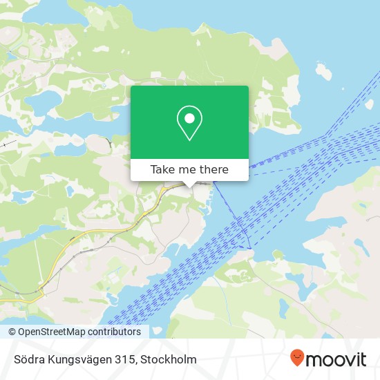 Södra Kungsvägen 315 map