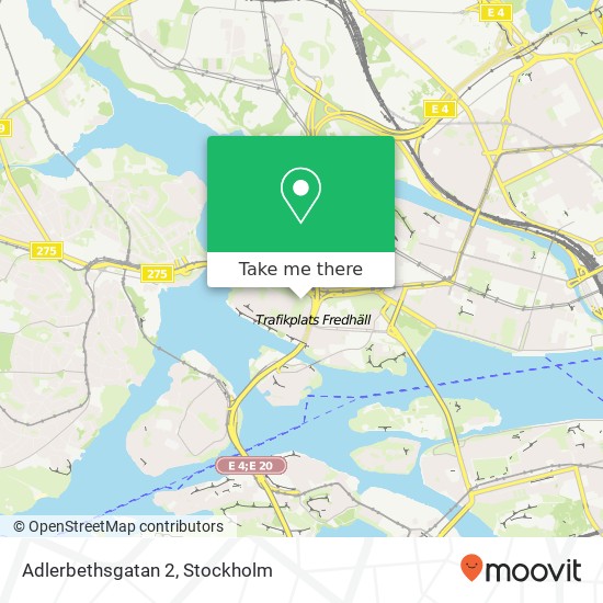 Adlerbethsgatan 2 map
