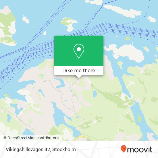 Vikingshillsvägen 42 map