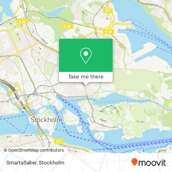 SmartaSaker map