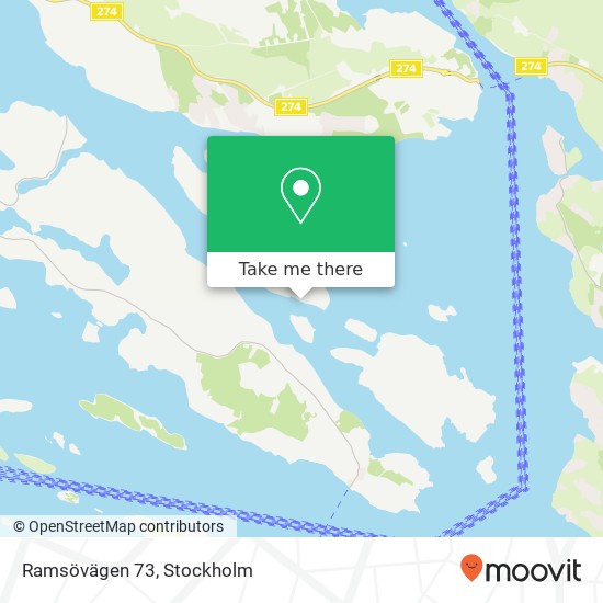 Ramsövägen 73 map