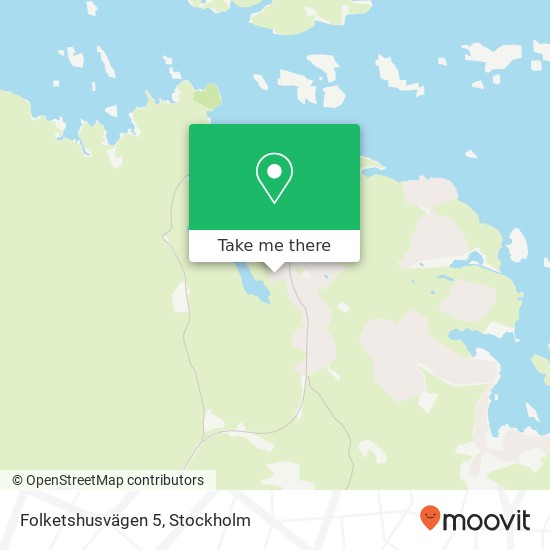 Folketshusvägen 5 map