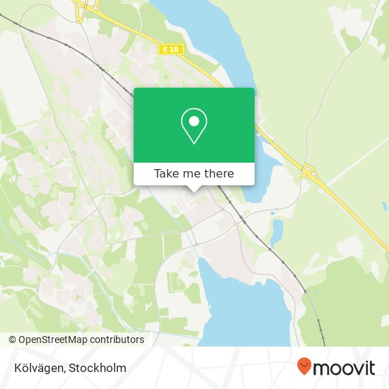 Kölvägen map