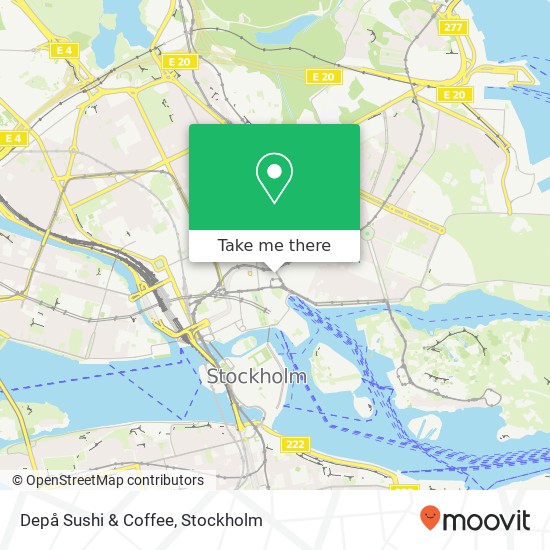 Depå Sushi & Coffee map