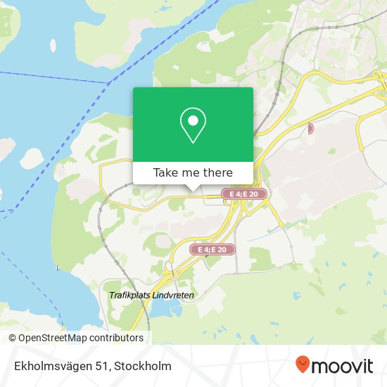 Ekholmsvägen 51 map