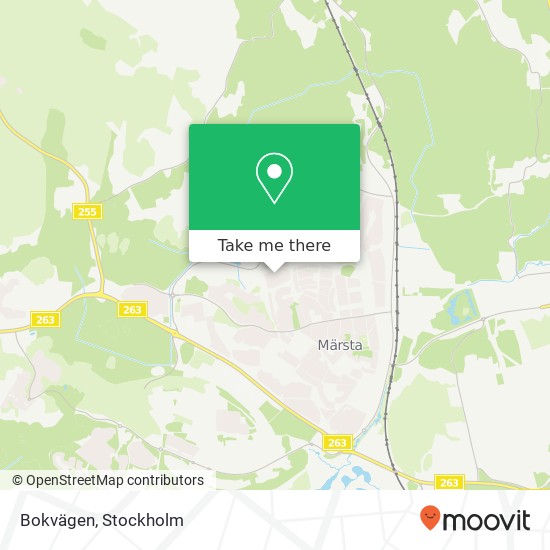 Bokvägen map