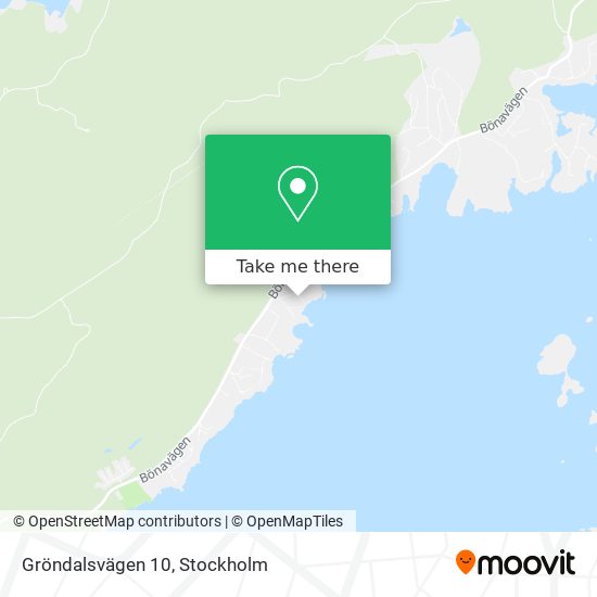 Gröndalsvägen 10 map